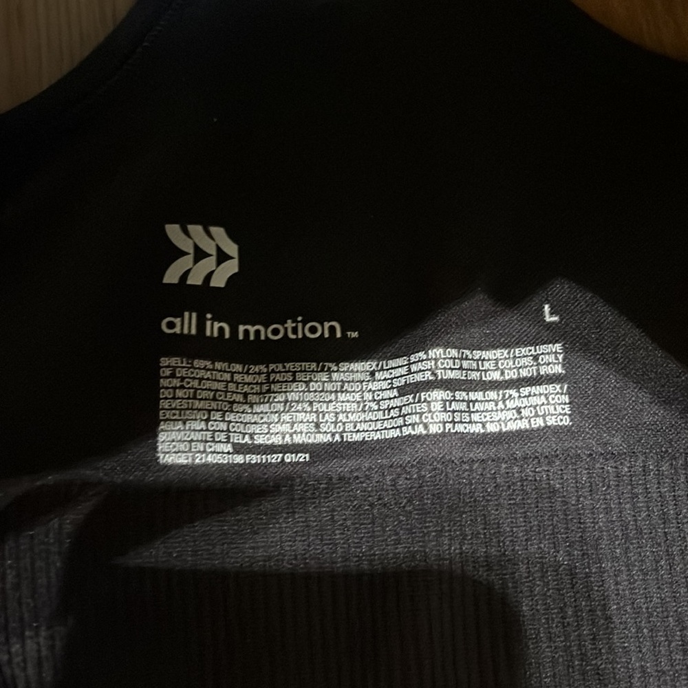 NWT All in Motion Sport Bras- 2 sizes - Picture 6 of 7